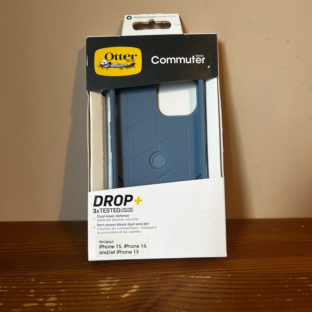 OtterBox Commuter Series Case for iPhone 13/14/15- Blue